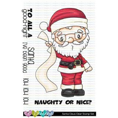 C.C. Designs Clear Stamps - Santa Claus Swissie